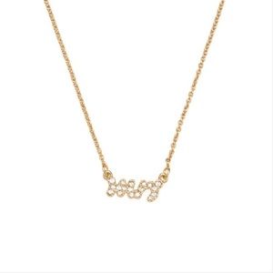 Kate Spade MRS Necklace WITH DUST BAG